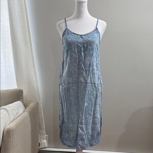Thread & Supply Light Blue Paisley Chemise